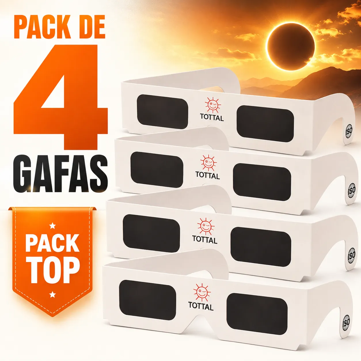 Pack de 4 unidades — proyecto Tottal