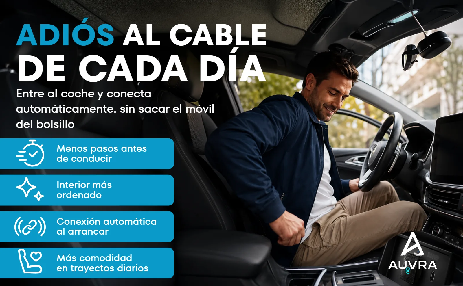 A+ — adiós al cable de cada día — proyecto Auvra