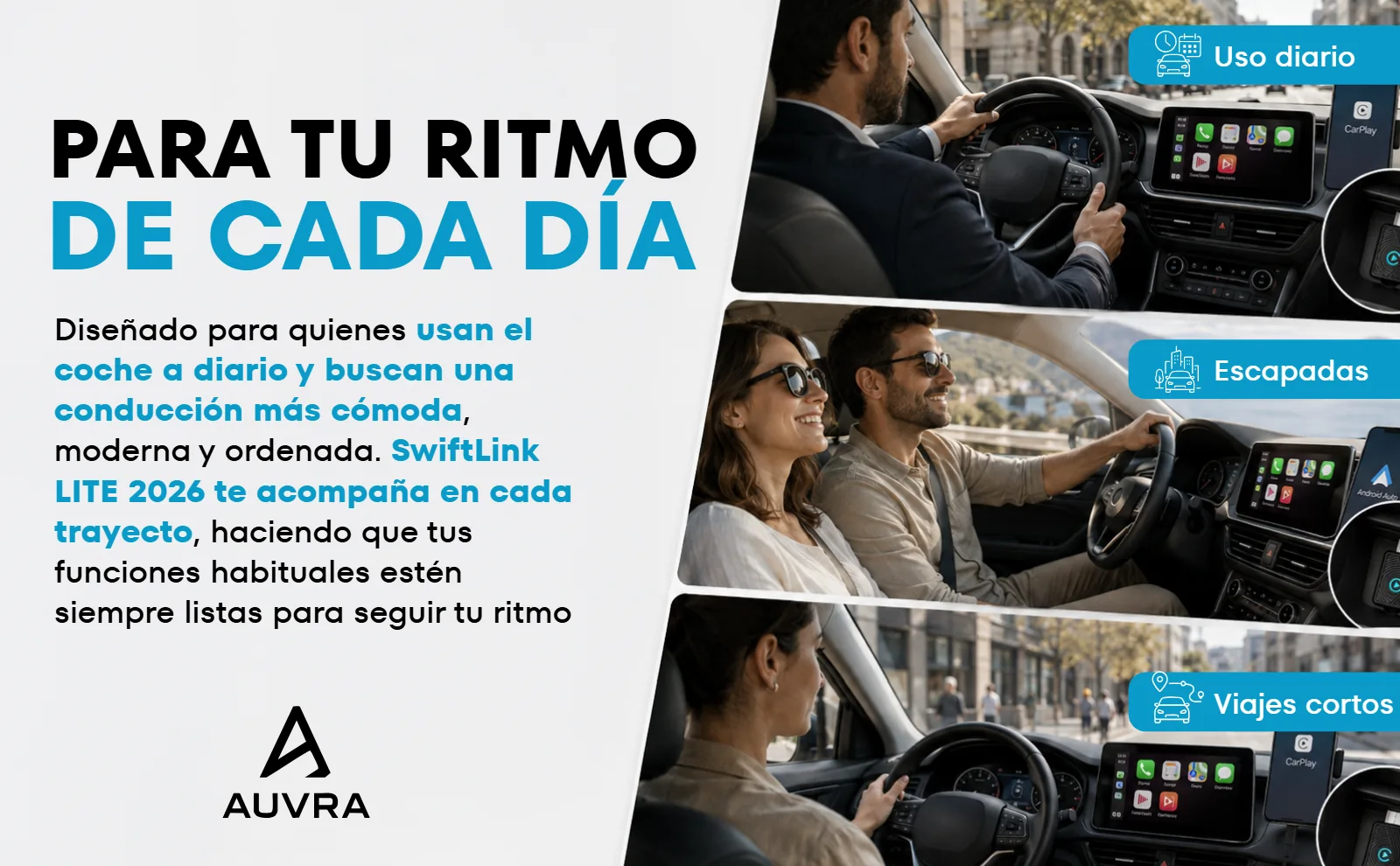 A+ — para tu ritmo de cada día — proyecto Auvra