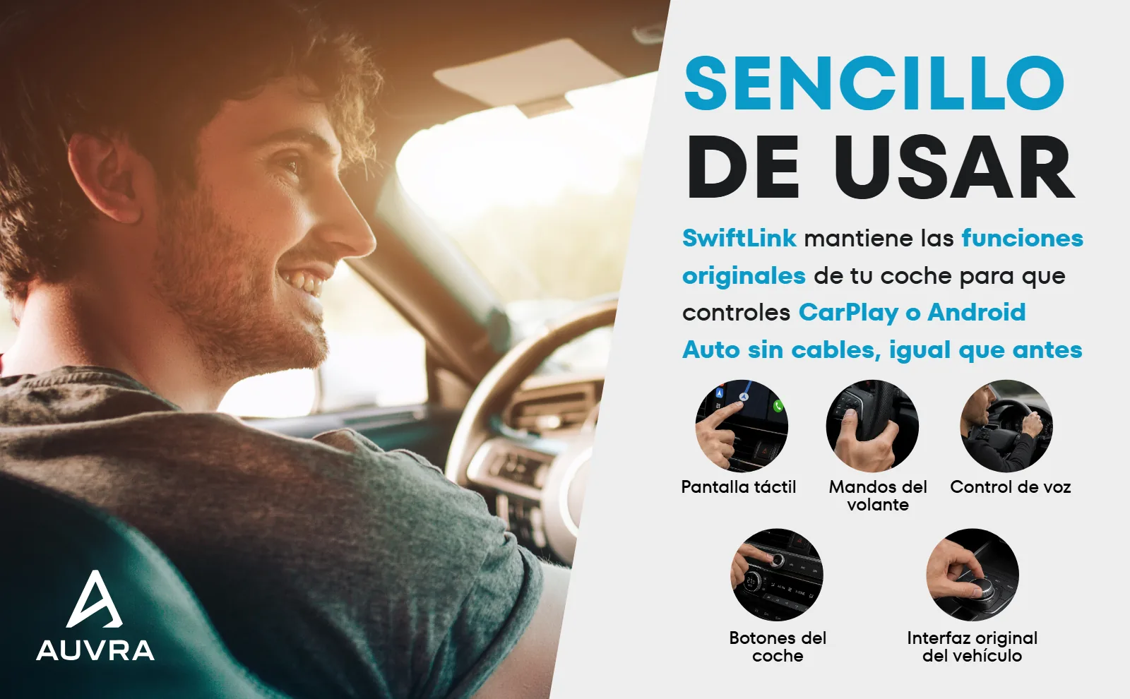 A+ — sencillo de usar — proyecto Auvra