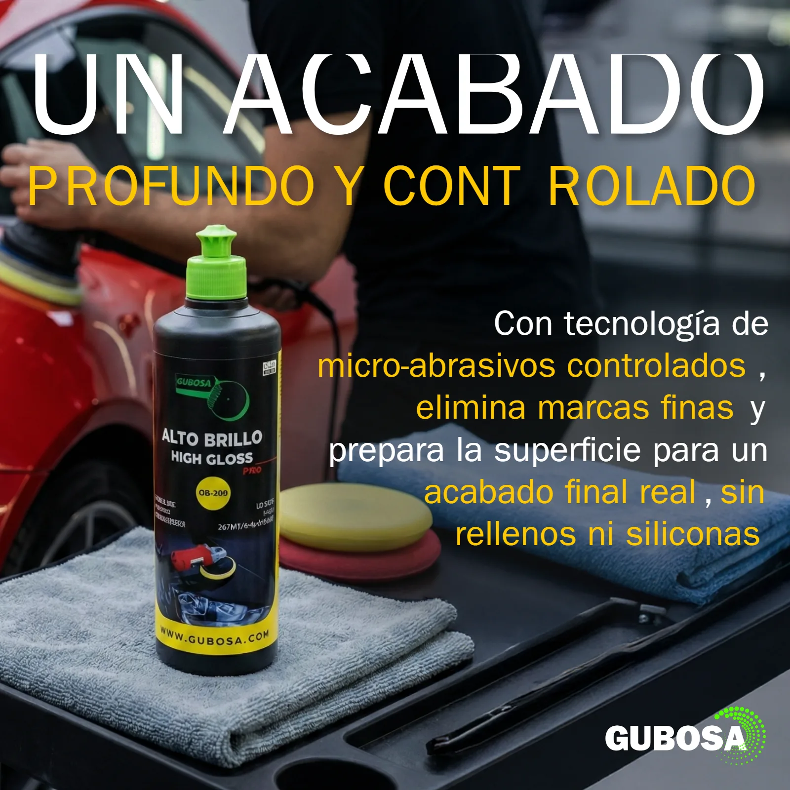 Listado — un acabado profundo y controlado — proyecto Gubosa
