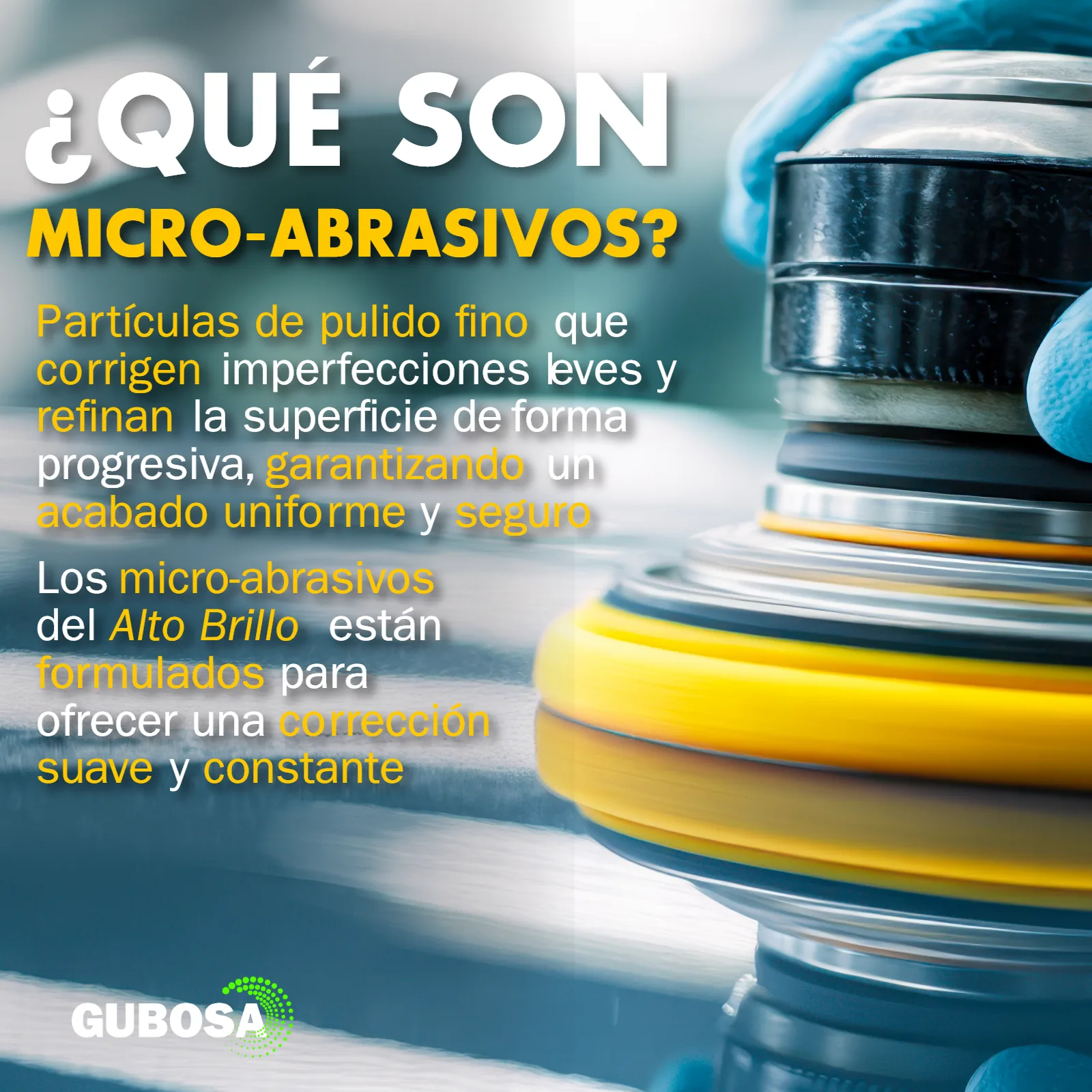 Listado — qué son los micro-abrasivos — proyecto Gubosa