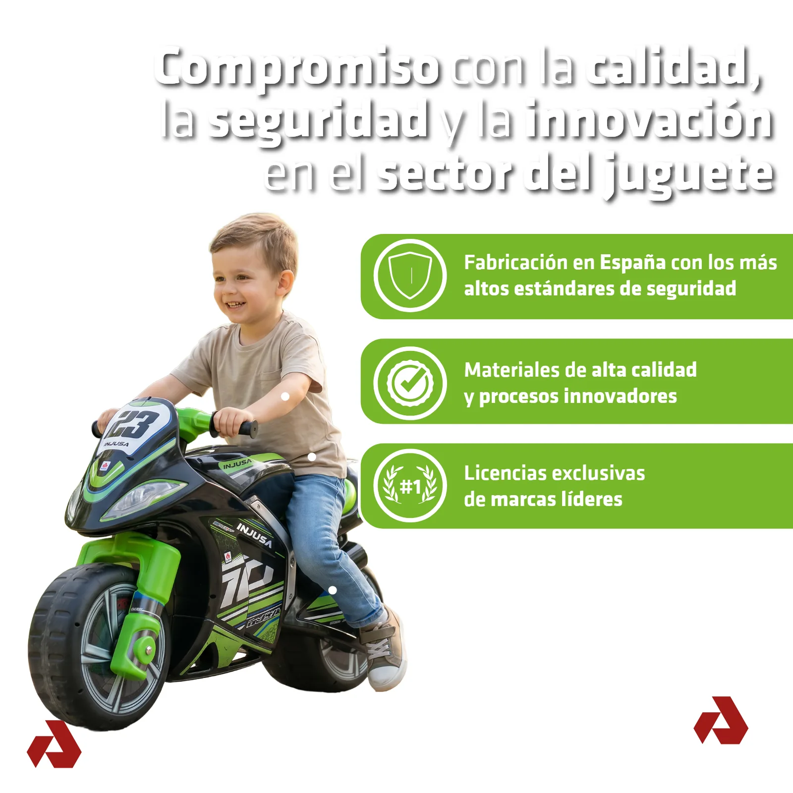 Calidad, seguridad e innovación — proyecto Injusa