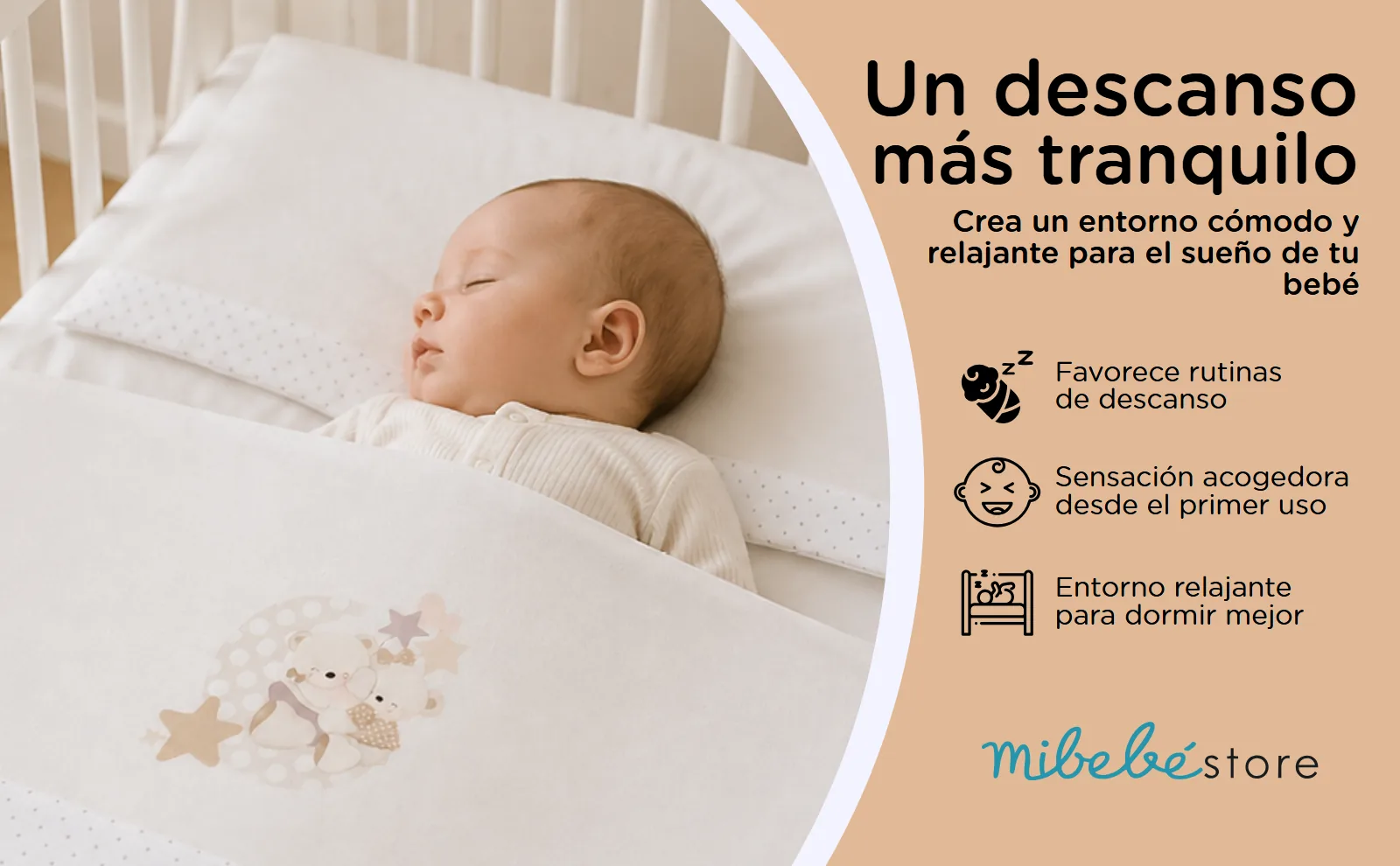 A+ — un descanso más tranquilo — proyecto mibebéstore