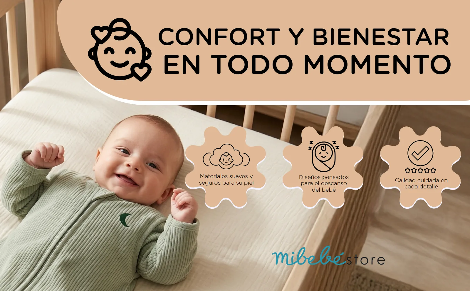 A+ — confort y bienestar en todo momento — proyecto mibebéstore