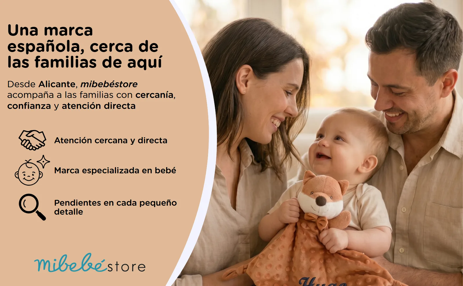 A+ — una marca española, cerca de las familias de aquí — proyecto mibebéstore