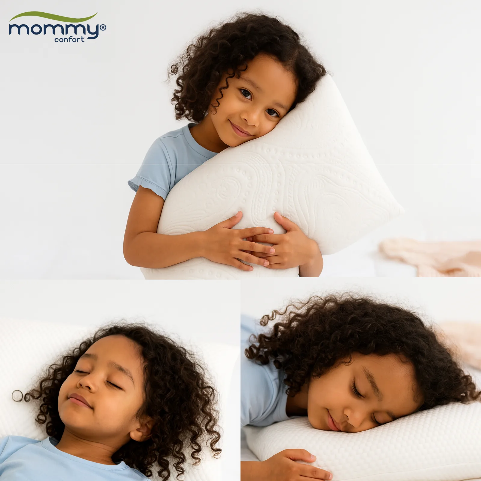 Listado — la almohada infantil en uso — proyecto Mommy Confort