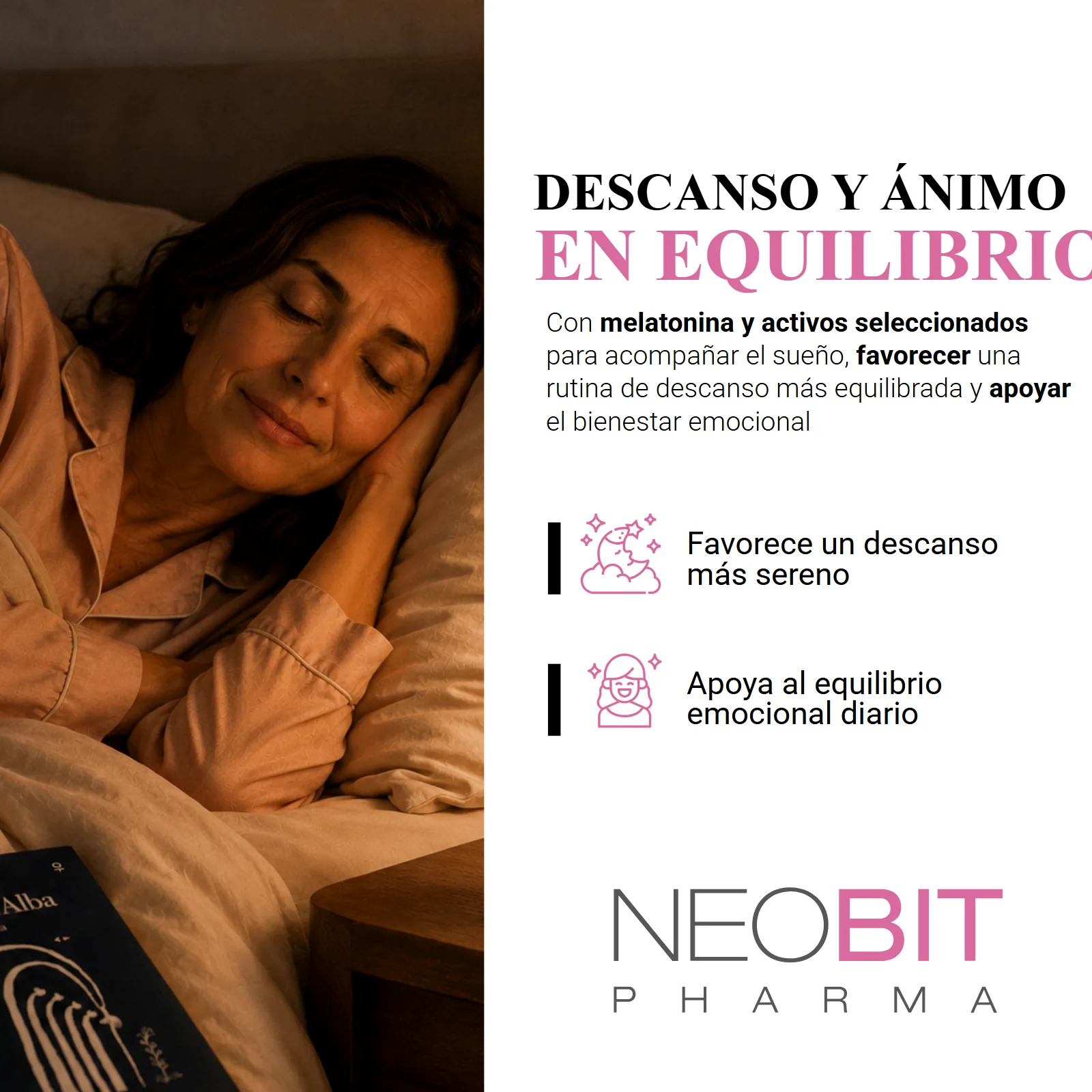 Listado — descanso y ánimo en equilibrio — proyecto Neobit