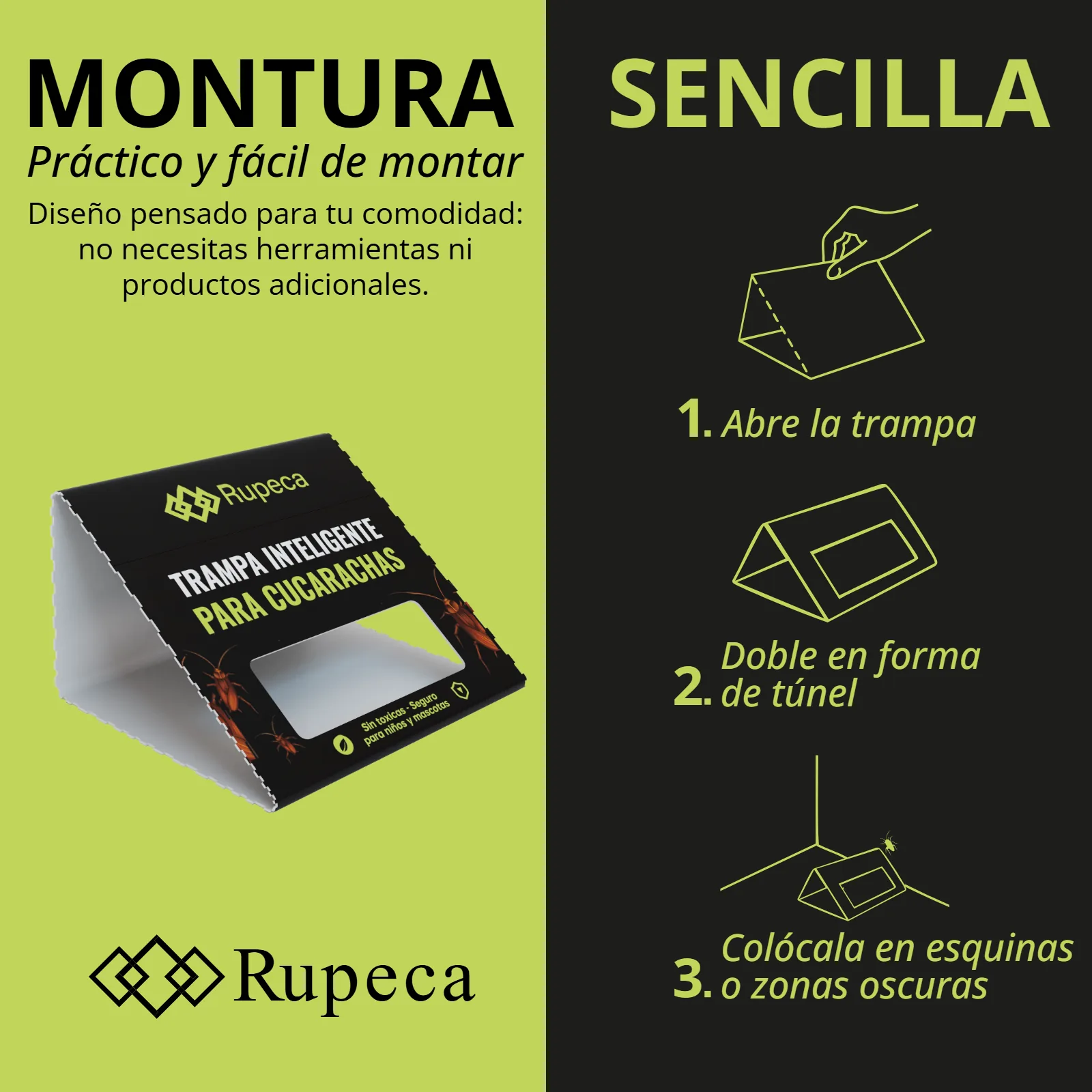 Listado ES — montura práctica y sencilla — proyecto Rupeca