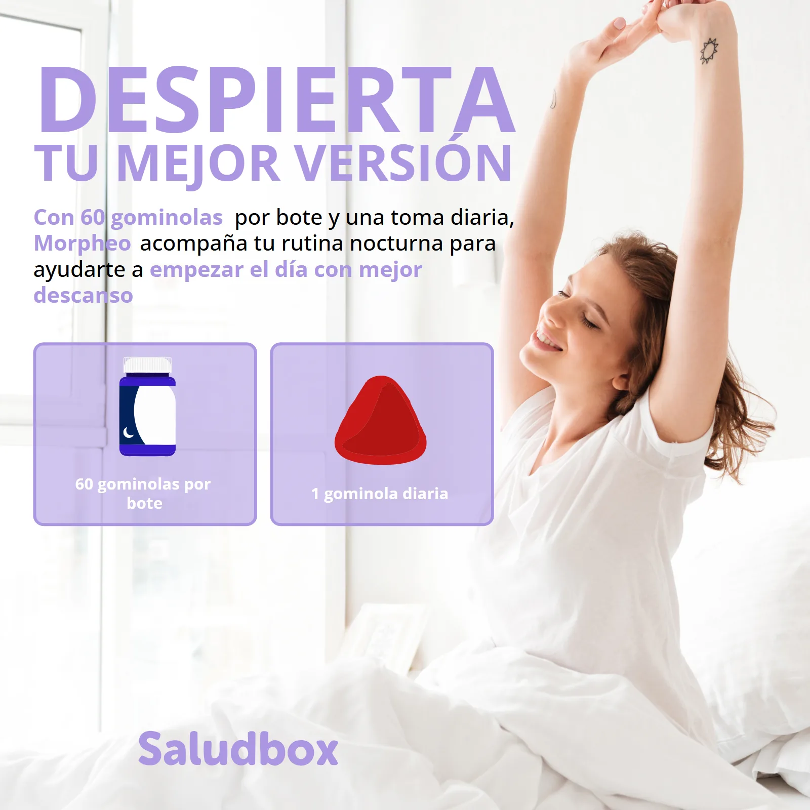 Listado — 60 gominolas, una toma diaria — proyecto Saludbox