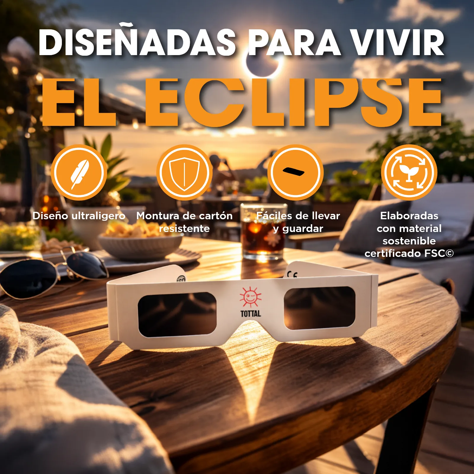 Listado — diseñadas para vivir el eclipse — proyecto Tottal