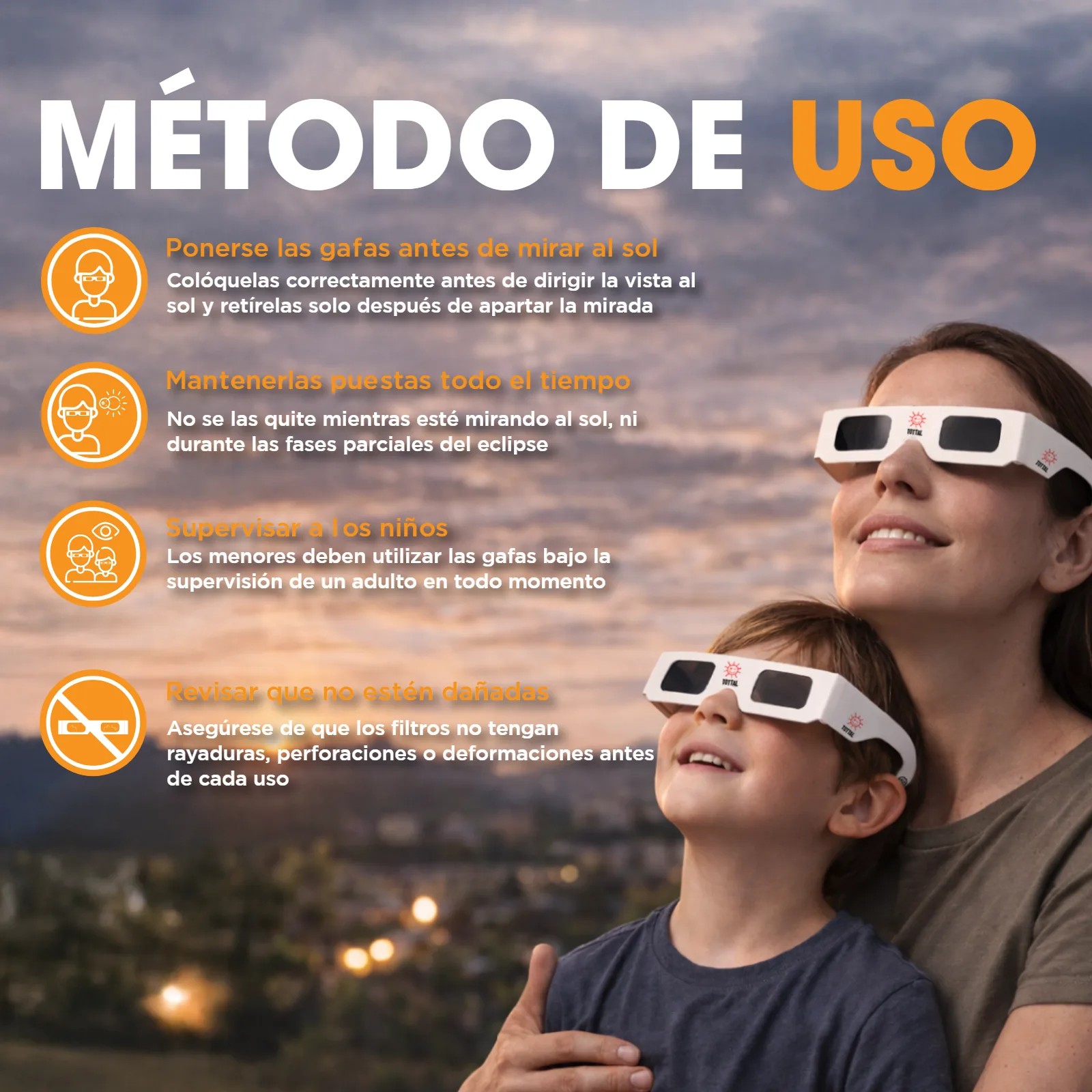 Listado — método de uso — proyecto Tottal