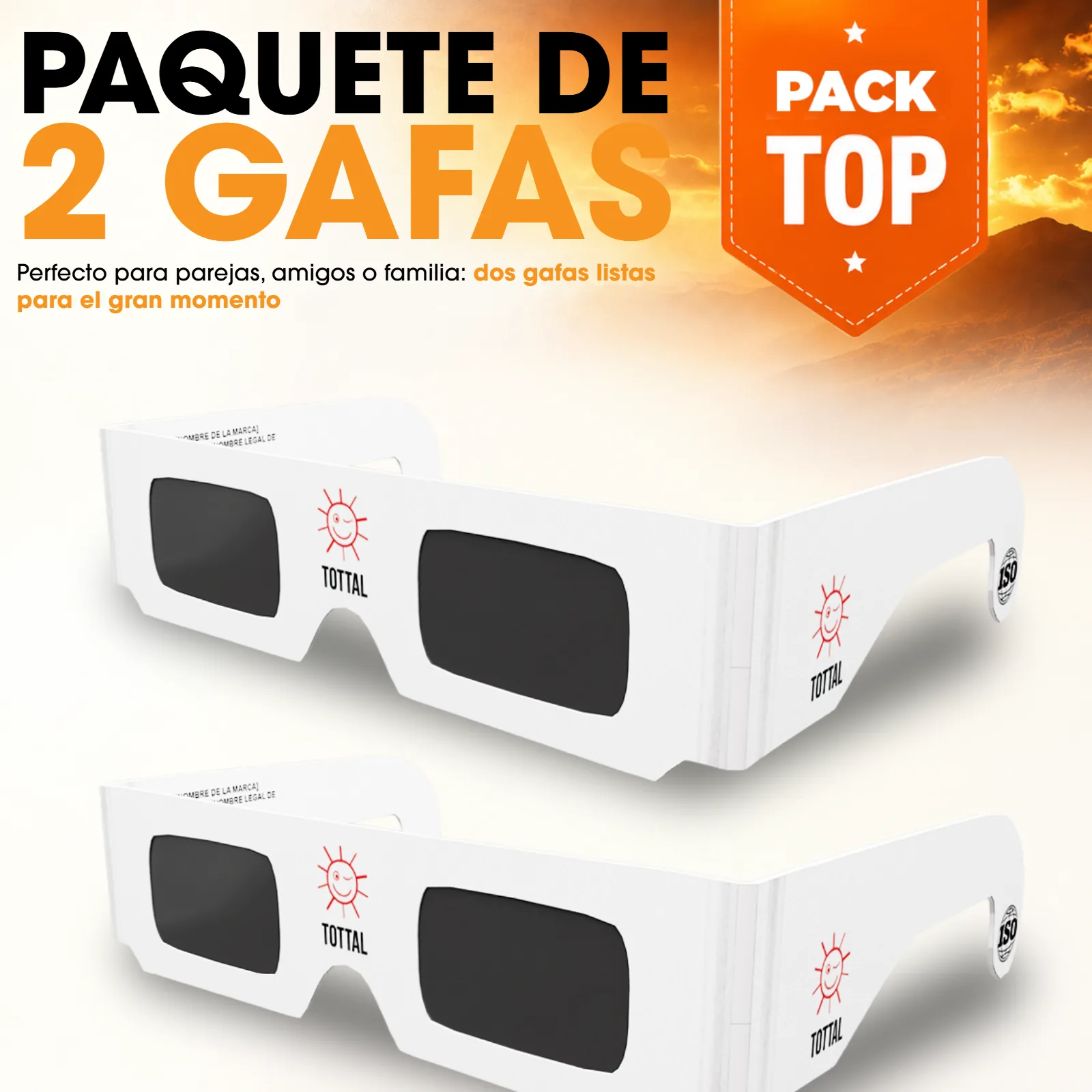 Variante de pack — 2 gafas — proyecto Tottal