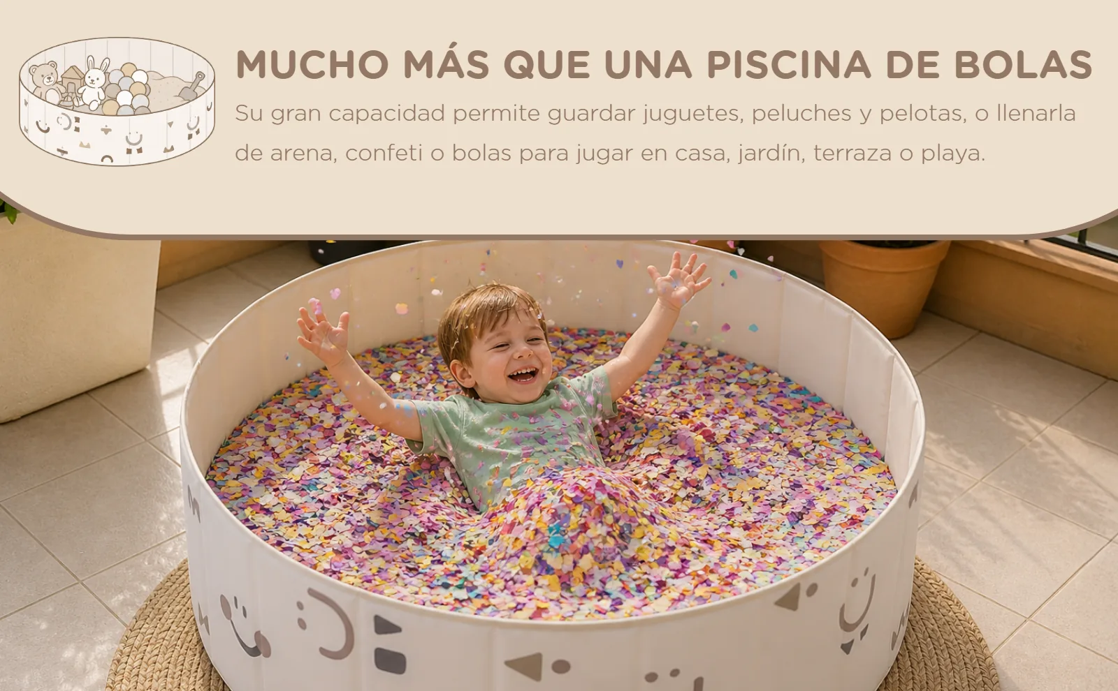 A+ — mucho más que una piscina de bolas — proyecto Ubaby