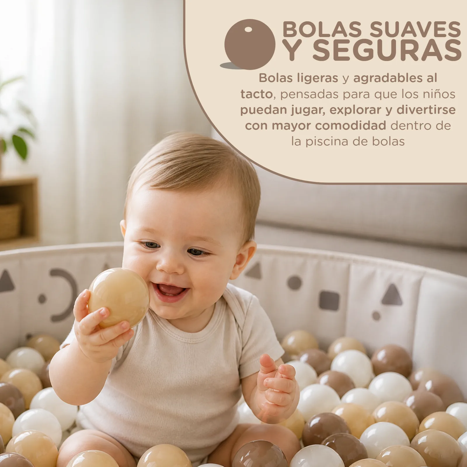Listado — bolas suaves y seguras — proyecto Ubaby