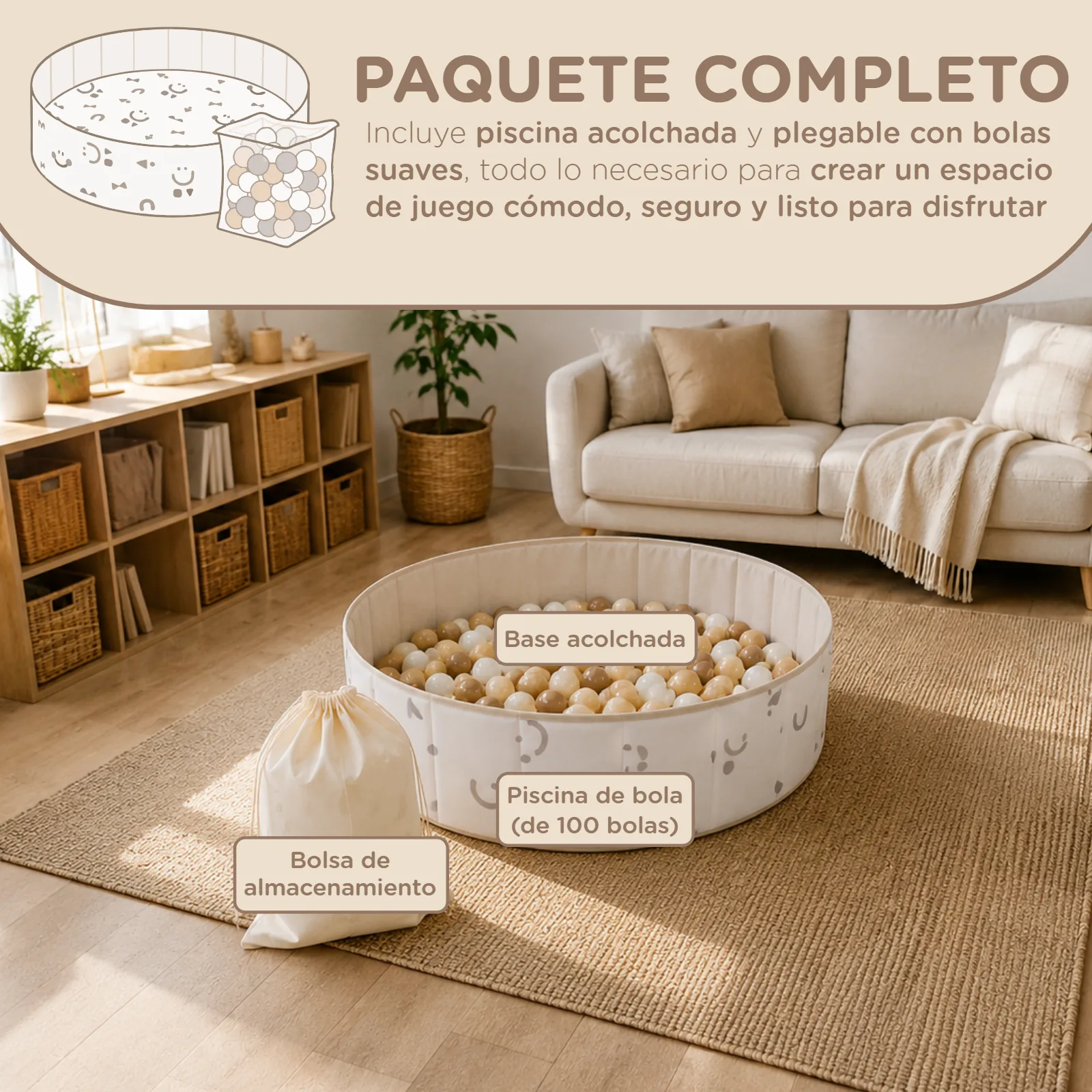Listado — paquete completo — proyecto Ubaby