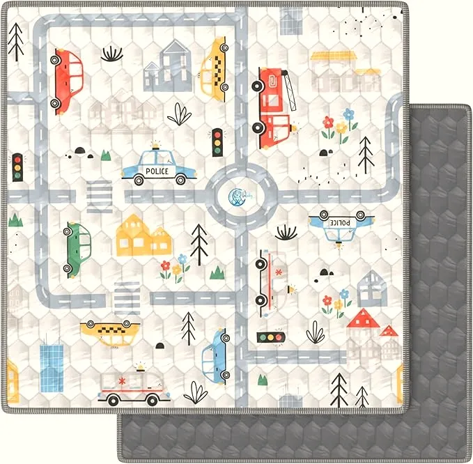Alfombra ciudad — vista de producto — proyecto Valbaby
